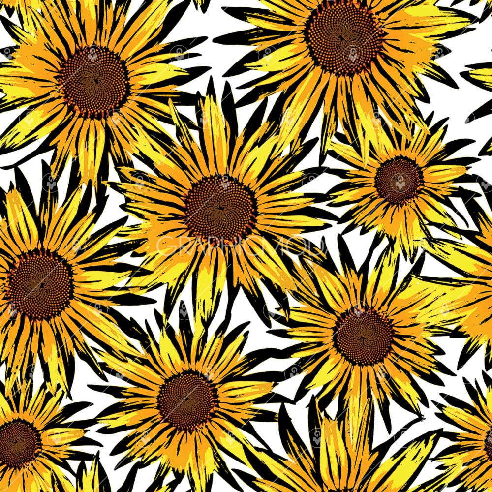 Sunflower Sketch at PaintingValley.com | Explore collection of ...