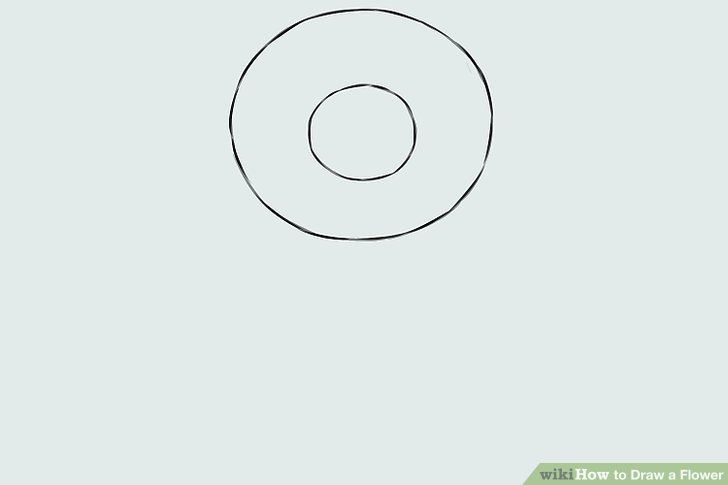 728x485 9 Easy Ways To Draw A Flower - Sunflower Sketch Simple