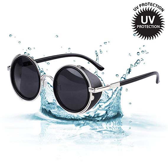 569x569 Lomol Retro Steampunk Rock Metal Frame Uv Protection - Sunglasses Sketch