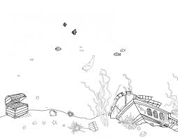 255x197 Underwater Scene Kids Ship Drawing Pictures - Sunken Ship Sketch