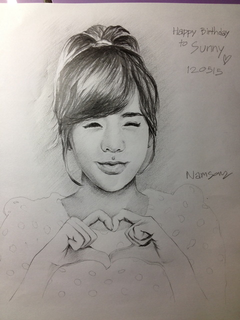 480x640 Sunny Drawing By Snsdartwork - Sunny Sketch