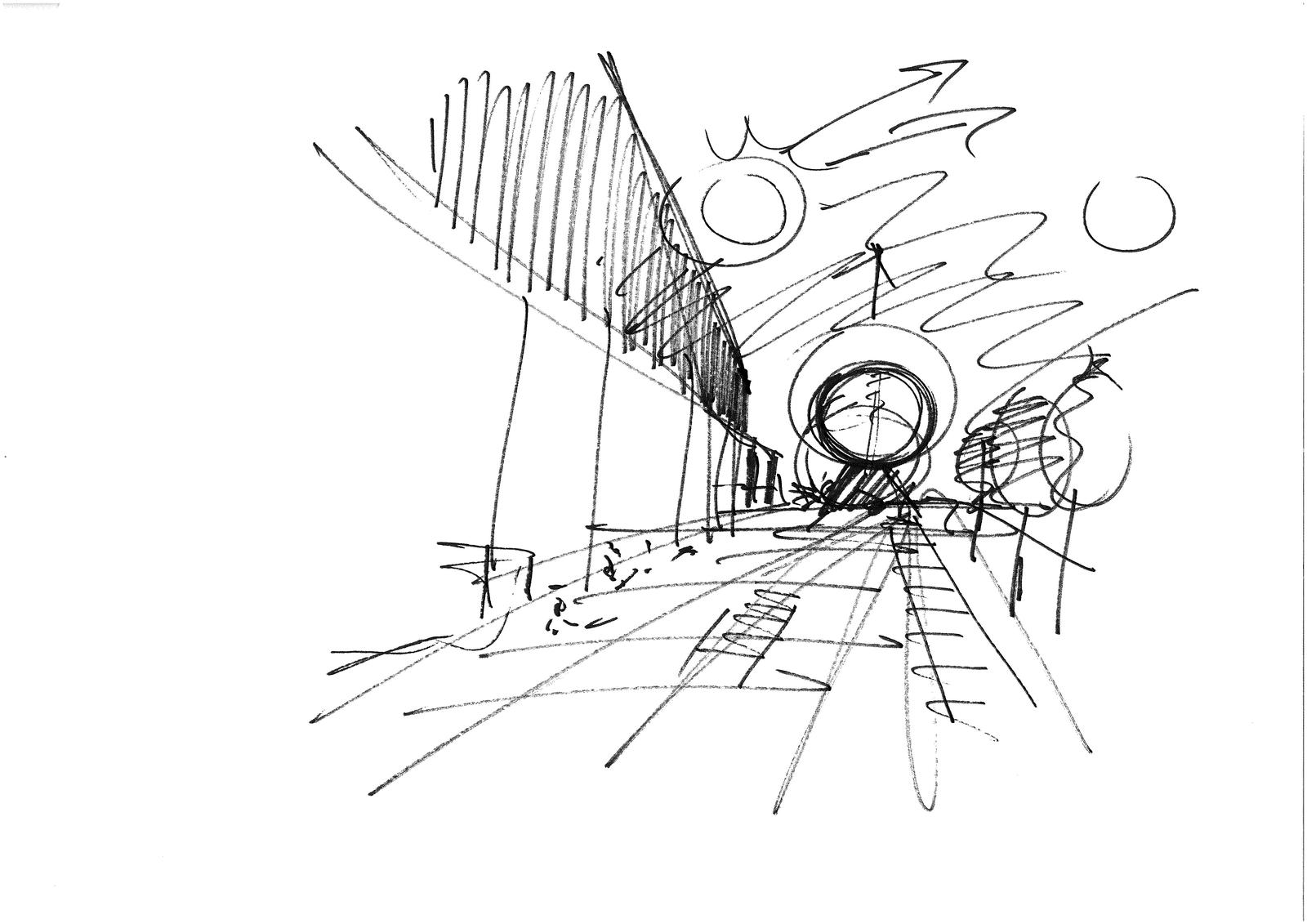 1600x1131 Sketch For Dnepropetr... Studio Olafur Eliasson - Sunrise Sketch