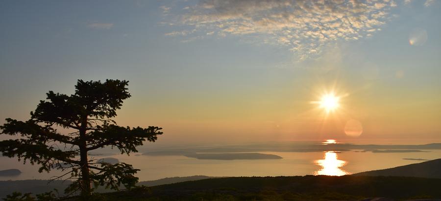900x411 Sunrise Reflection As Shivalingam Photograph By Dreamer Sketch - Sunrise Sketch