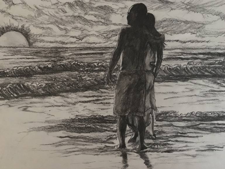 770x579 Sunset Beach Sketch - Sunset Beach Sketch