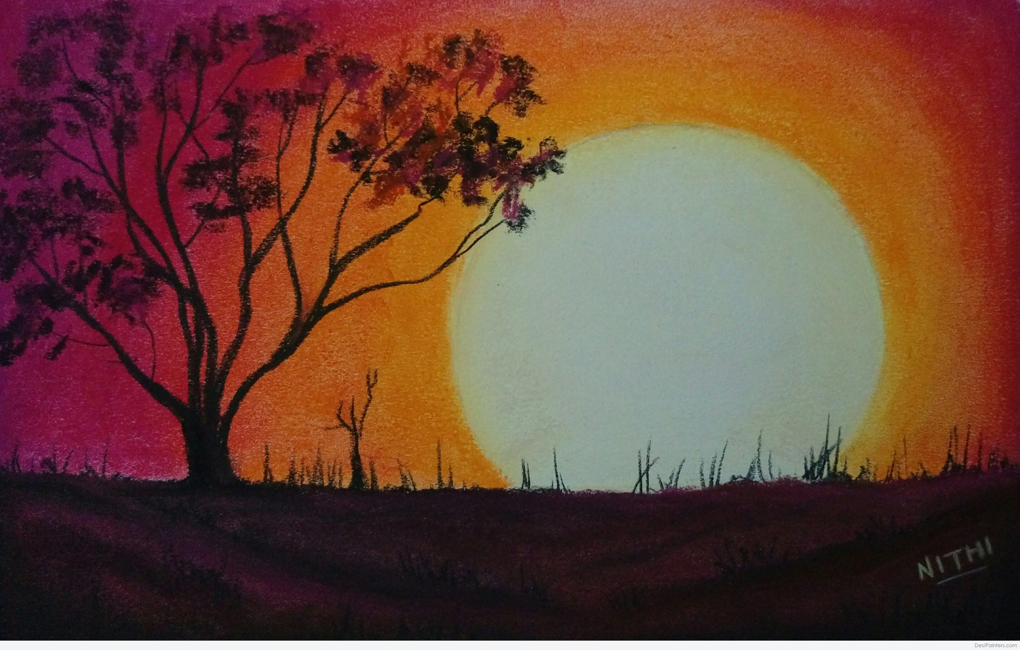Sunset Sketch at Explore collection of Sunset Sketch