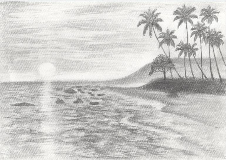 770x544 Sunset - Sunset Sketch