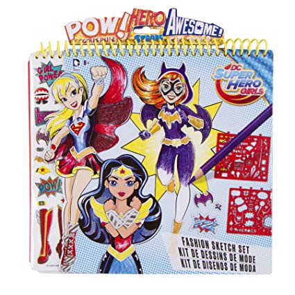 425x425 Dc Super Hero Girls Fashion Sketch Portfolio Toys Amp Games - Super Heroes Sketch