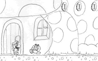 320x200 Super Mario Sketch - Super Mario Sketch