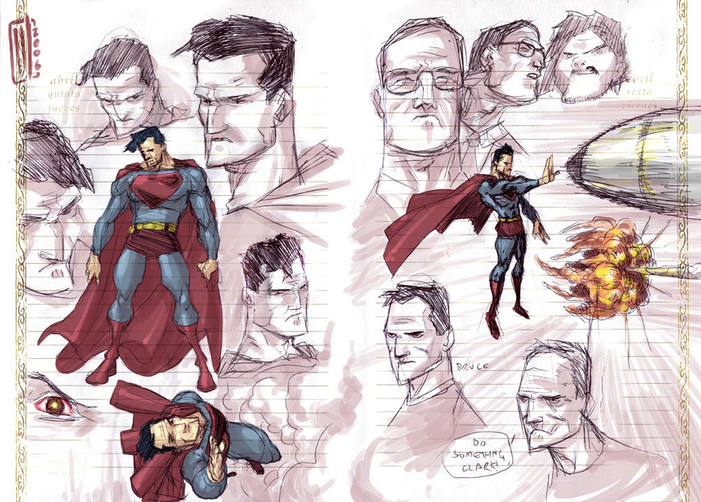 1004x719 Super Sketch Ii By Santolouco - Super Sketch