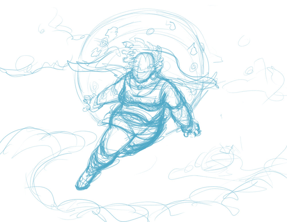 1000x773 Super Takeia Marie - Super Sketch