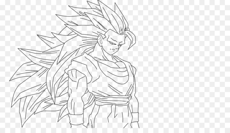 900x520 Goku Super Saiyan Drawing Sketch - Super Sketch