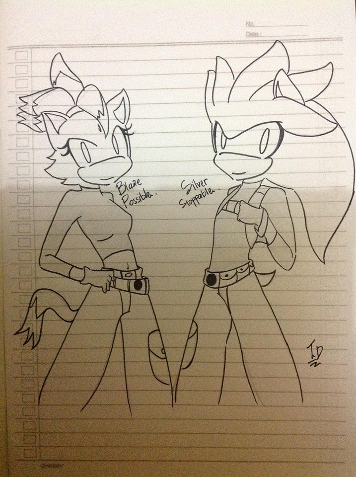 717x960 Image - Super Sonic Sketch