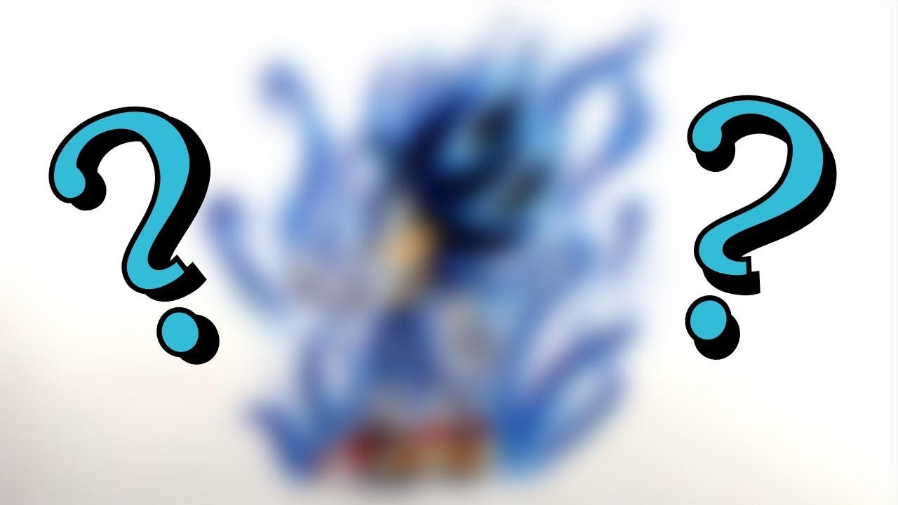 1280x720 Drawing Dark Super Sonic - Super Sonic Sketch