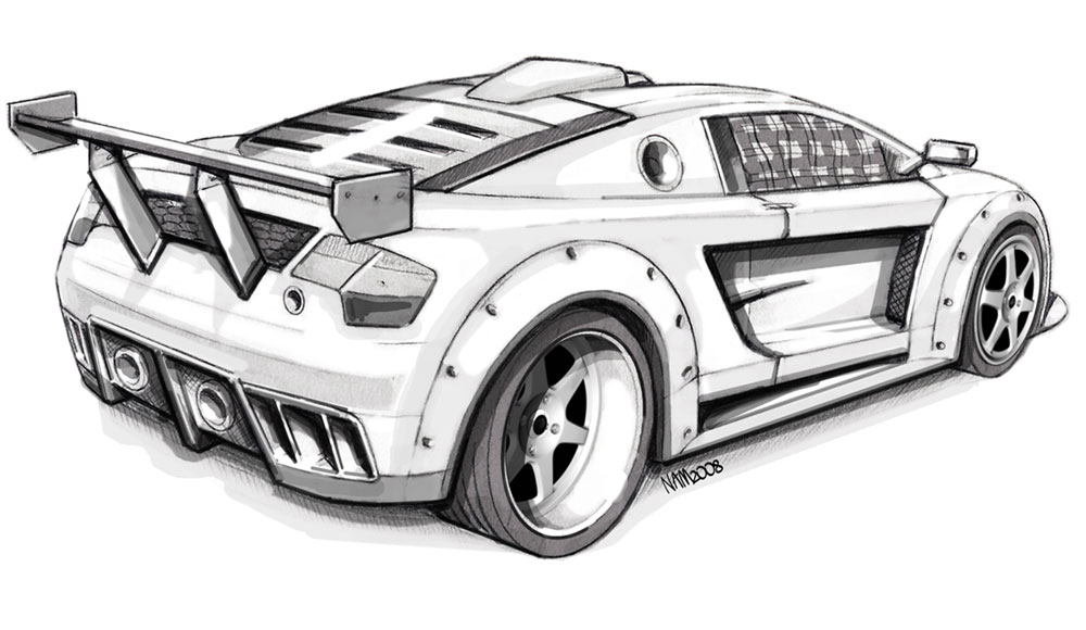 1000x580 Image - Supercar Sketch