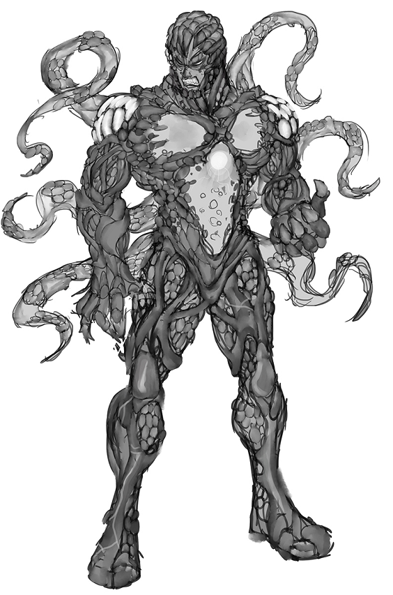 564x853 How To Build A Superhero From Sketch - Superhero Sketch