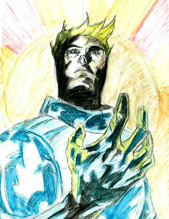 541x702 Superhero Sketches Sonia Malik Art - Superhero Sketch