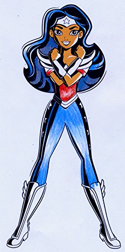 249x500 Dc Super Hero Girls Fashion Sketch Portfolio Toys Amp Games - Superhero Sketch