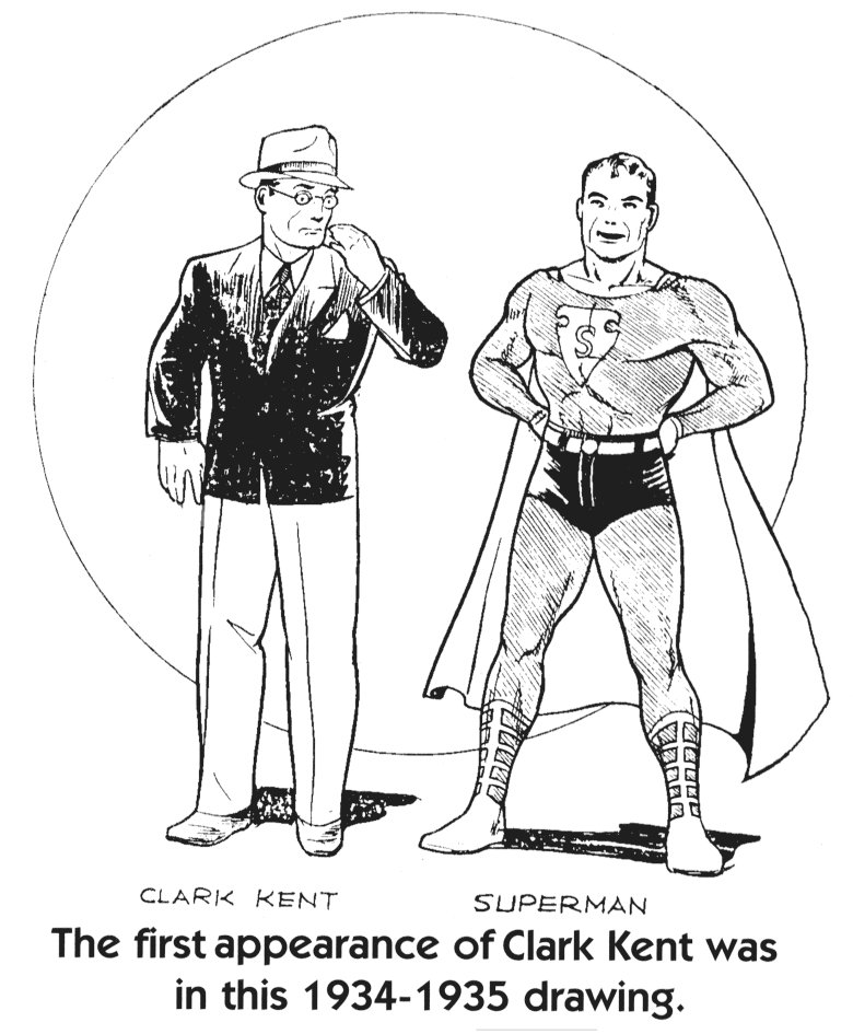 780x945 Superman Publication History Dc Database Fandom Powered By Wikia - Superman Cartoon Sketch