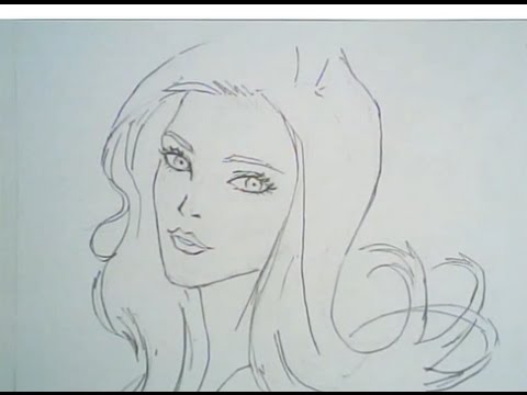 480x360 How To Draw Faces (Lois Lane From Superman, Ep 159) - Superman Face Sketch