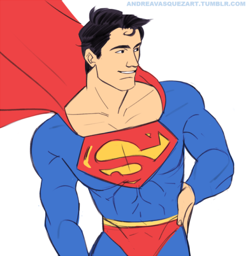 500x520 Superman Sketch Tumblr - Superman Sketch