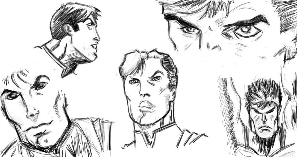 1024x542 Superman Sketches Sketch Draw Illustrate - Superman Sketch Drawing
