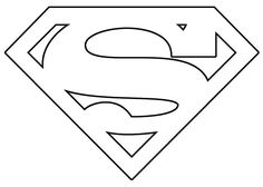 236x168 How To Draw The Superman Logo Crafts Drawings - Superman Sketch Logo