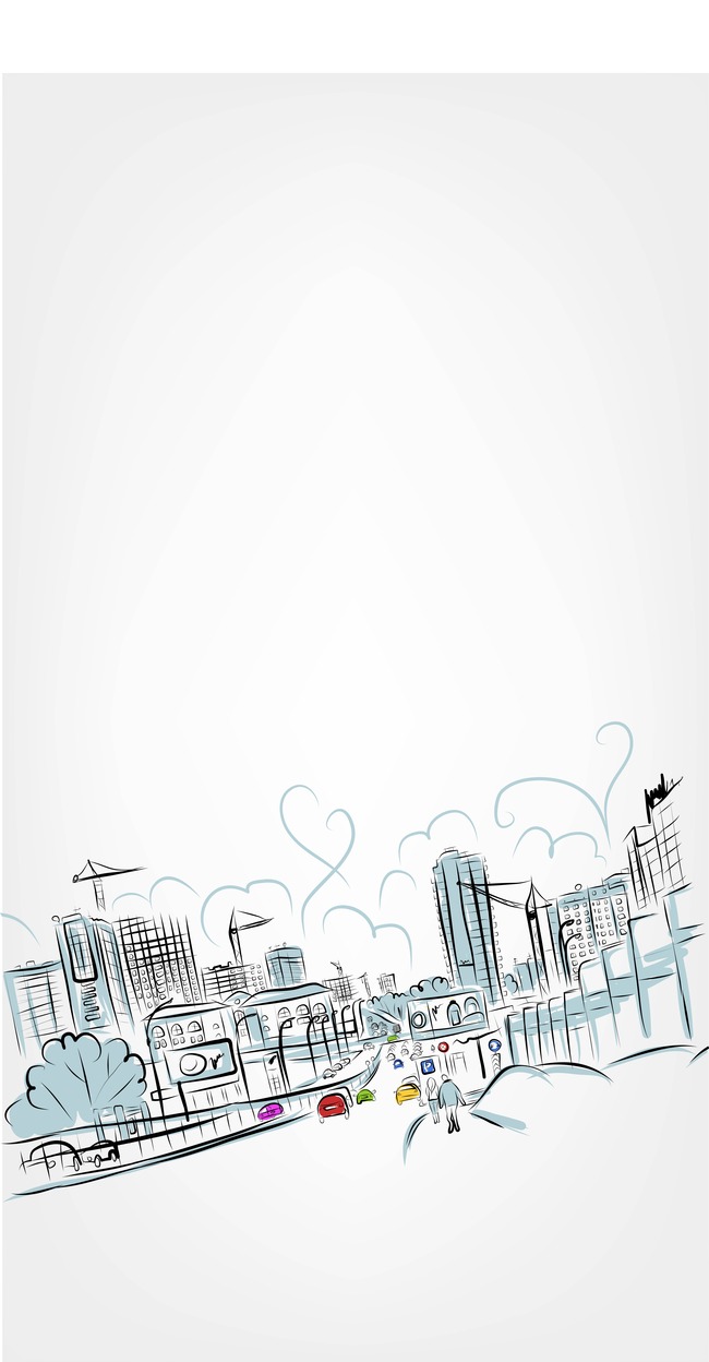 650x1248 Sketch Drawing Representation Shopping, Sale, Market, Supermarket - Supermarket Sketch