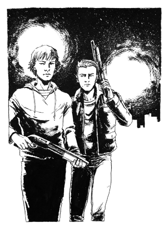 583x800 Commission - Supernatural Sketches