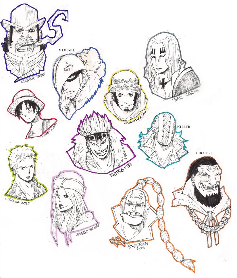 825x968 One Piece Supernova By Swedenlena - Supernova Sketch