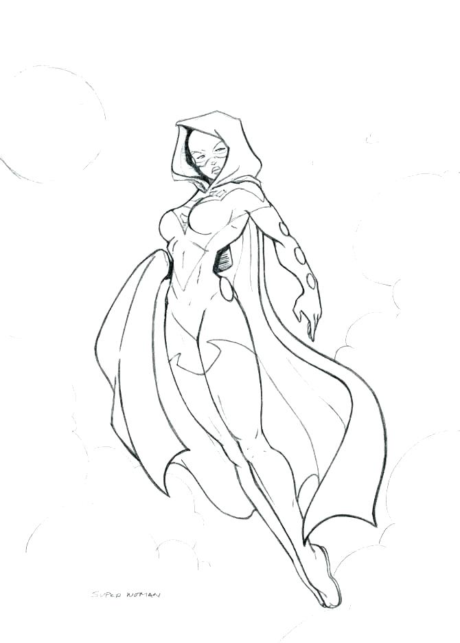 670x935 Superwoman Coloring Pages Plus Holiday Eyes - Superwoman Sketch