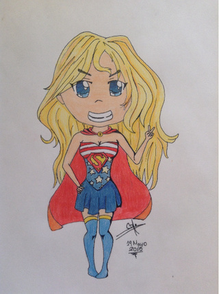 320x428 Superwoman Drawings On Paigeeworld. Pictures Of Superwoman - Superwoman Sketch