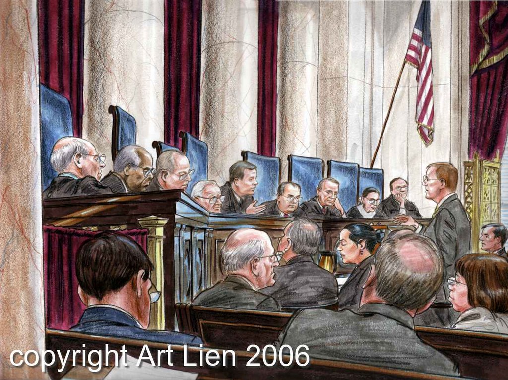 Supreme Court Sketches at PaintingValley.com | Explore collection of ...
