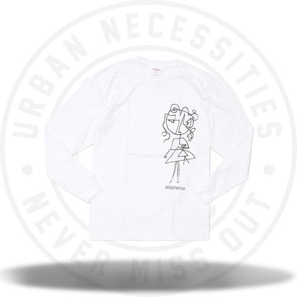600x600 Supreme Sketch Tee White Urban Necessities - Supreme Sketch Tee