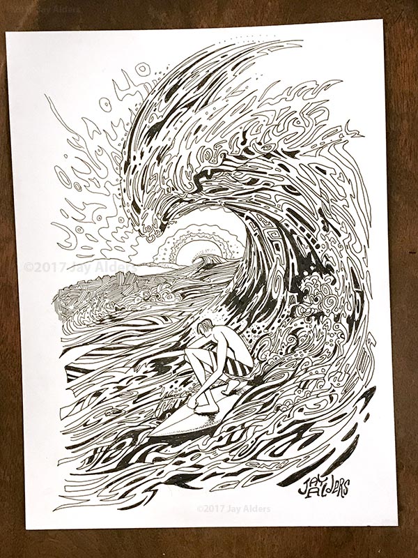 600x800 Surf Aid Santa Cruz - Surf Sketch