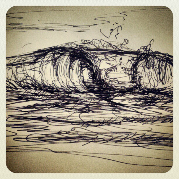 612x612 Rideable - Surf Sketch
