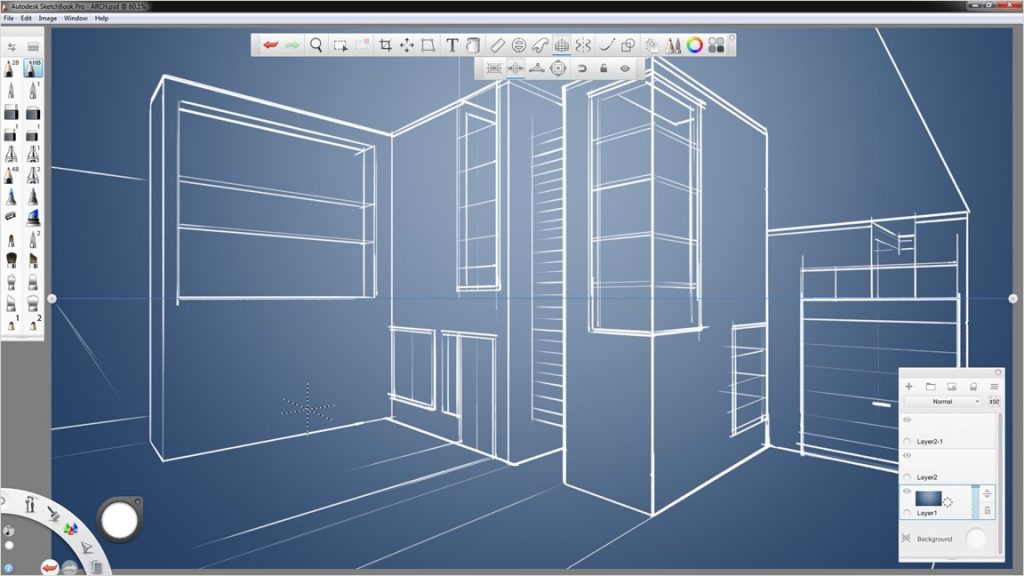 1024x576 New Sketchbook Pro On Surface See How Much You Can Do With Your - Surface Pro Sketch