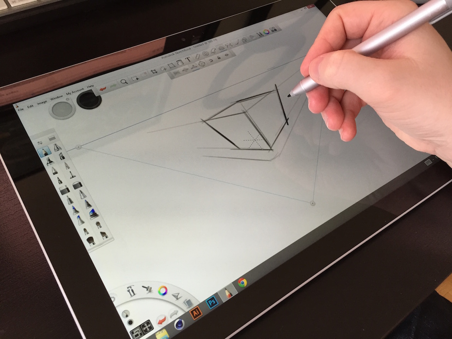 930x698 Surface Pro 3 For Illustrators James Provost - Surface Pro Sketch