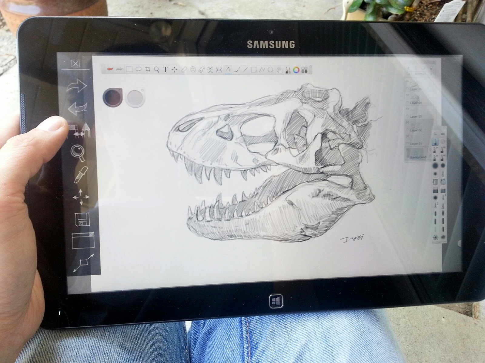 1600x1200 Crabfu Blog Sketchbook Artdock For Ativ Pro Surface Pro - Surface Pro Sketch
