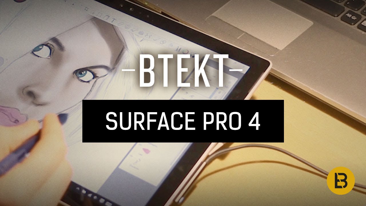 1280x720 Microsoft Surface Pro 4 Speed Sketching - Surface Sketch