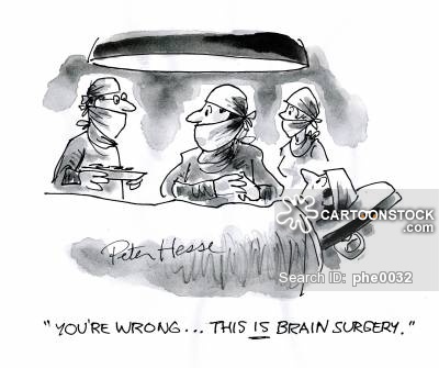 400x335 Brain Surgery Cartoons And Comics - Surgeon Sketch
