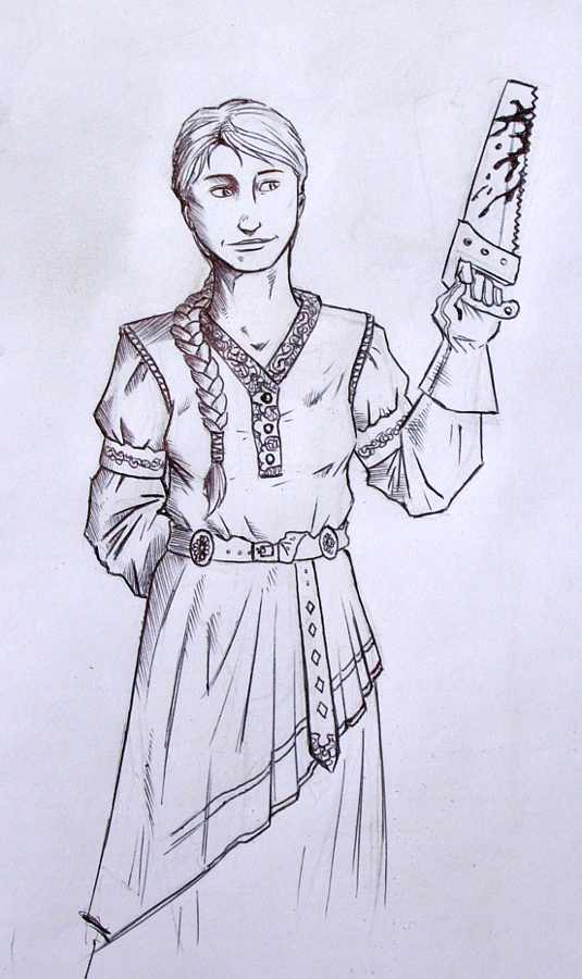 535x900 Daily' Sketch - Surgeon Sketch