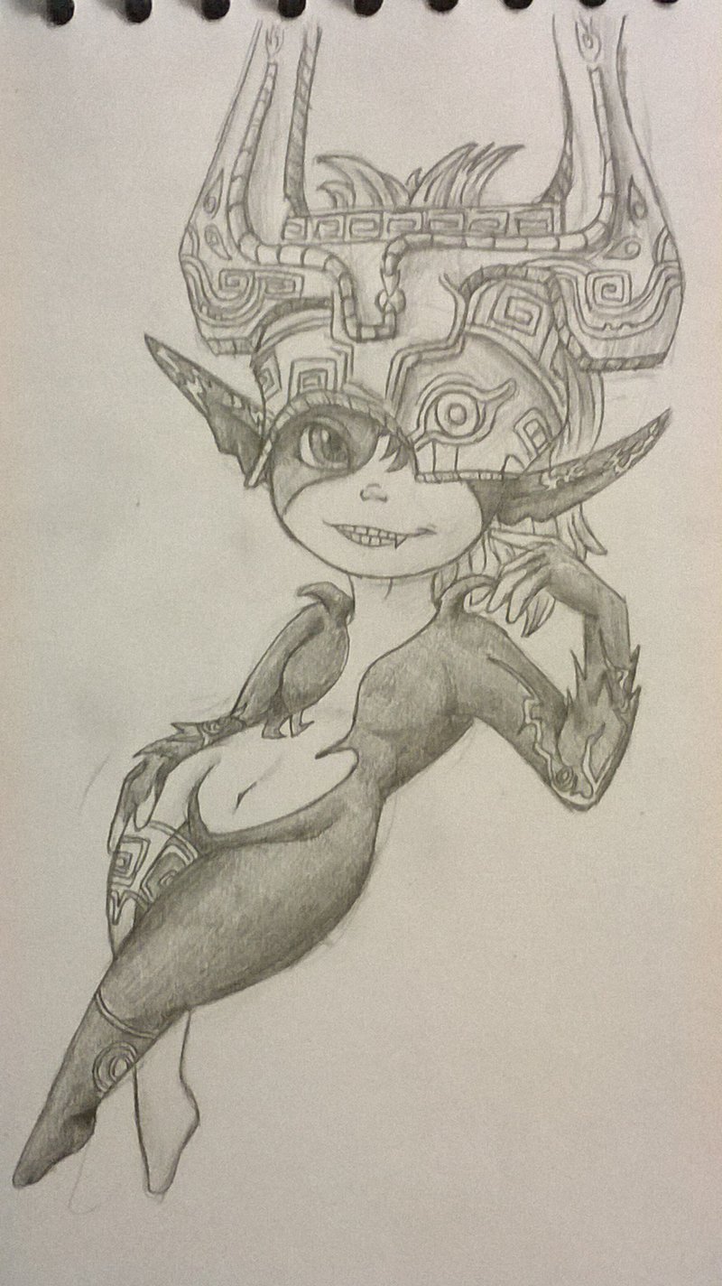 800x1424 Midna Sketch By Art Surgery - Surgery Sketch