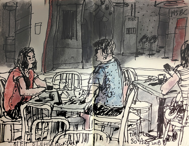 640x496 Tiastudio First Sketch After Eye Surgery - Surgery Sketch