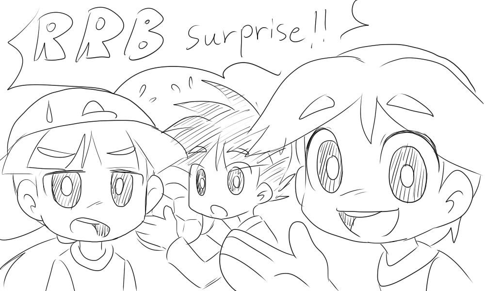 1000x600 Sketch Rowdyruff Surprise By Coffgirl - Surprise Sketch