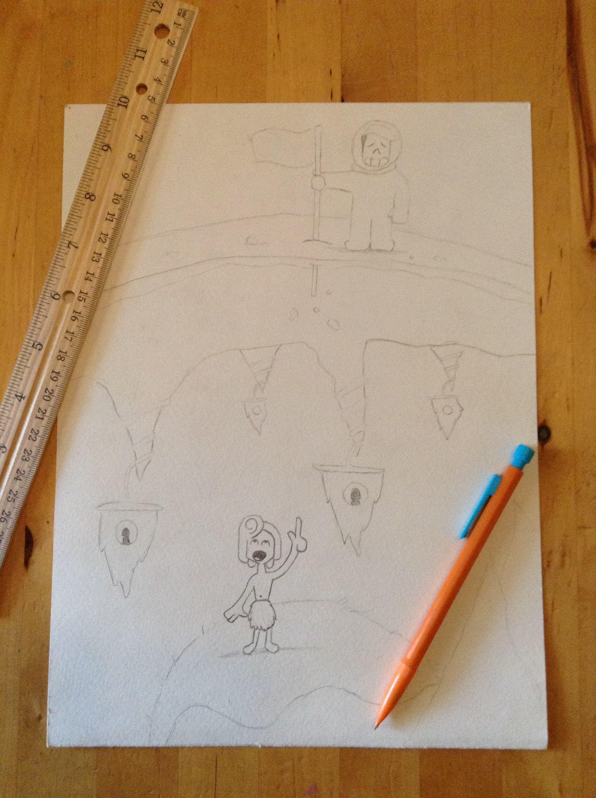 1936x2592 Subterranean Surprise - Surprise Sketch