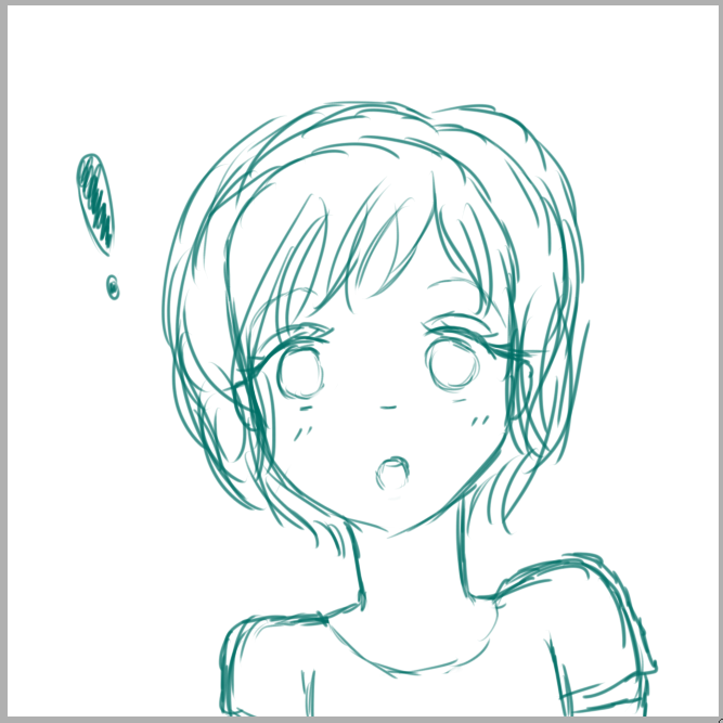 667x667 Surprise! (Sketch) By Darkmoonrailgun - Surprise Sketch