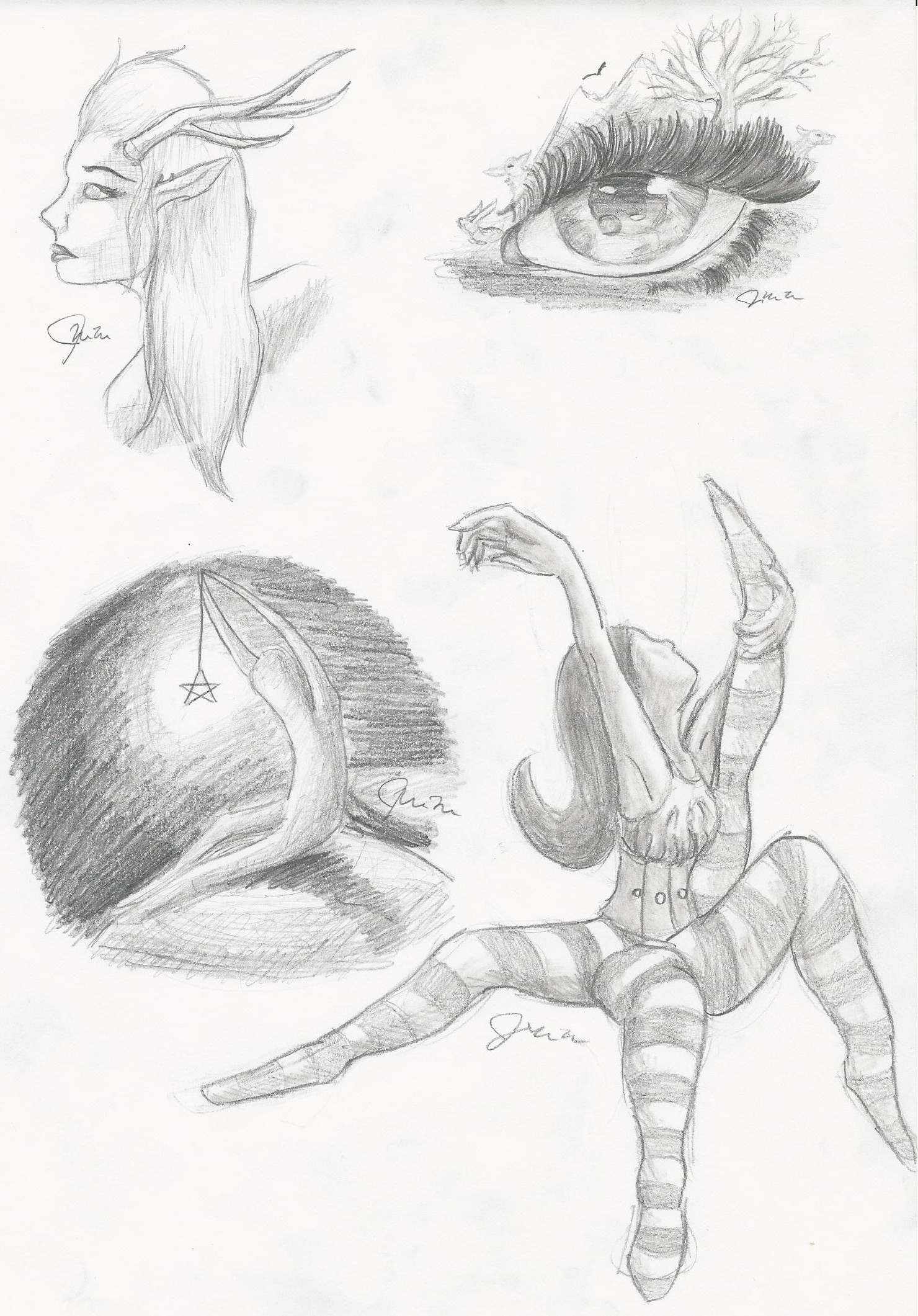 1480x2121 Surrealism Sketches Weasyl - Surrealism Sketches