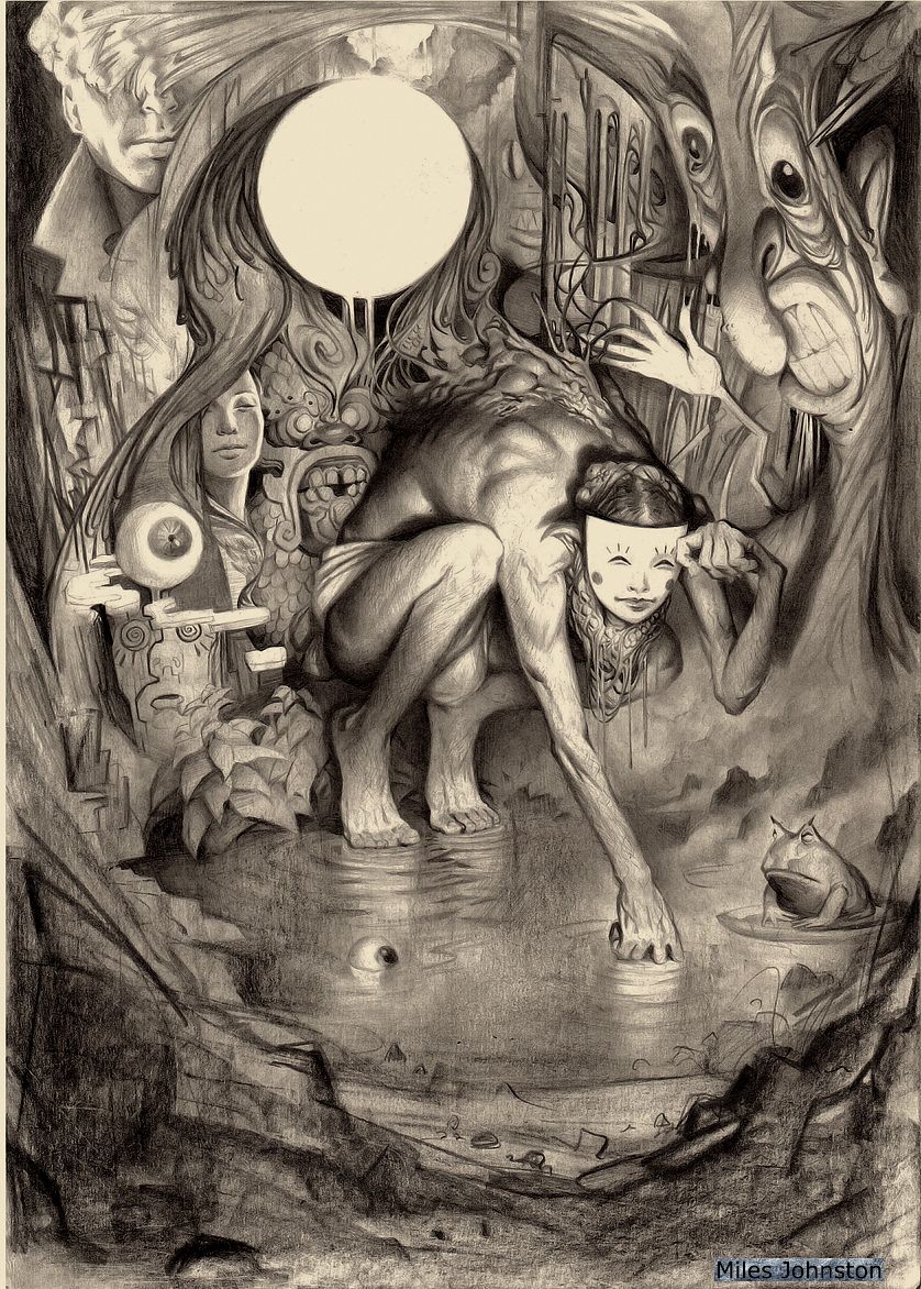 838x1172 Drawing Ideas Wallpapers Incredible And Surreal Pencil Drawings - Surrealism Sketches