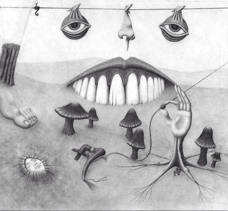 Surrealist Sketches at PaintingValley.com | Explore collection of ...