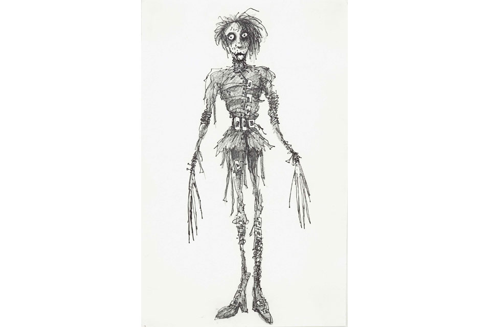 956x640 Tim Burton Pop Surrealist Art Dish - Surrealist Sketches